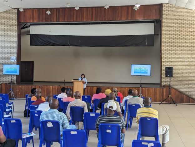 Presentation at Chris Hani Baragwanath Hospital, Soweto