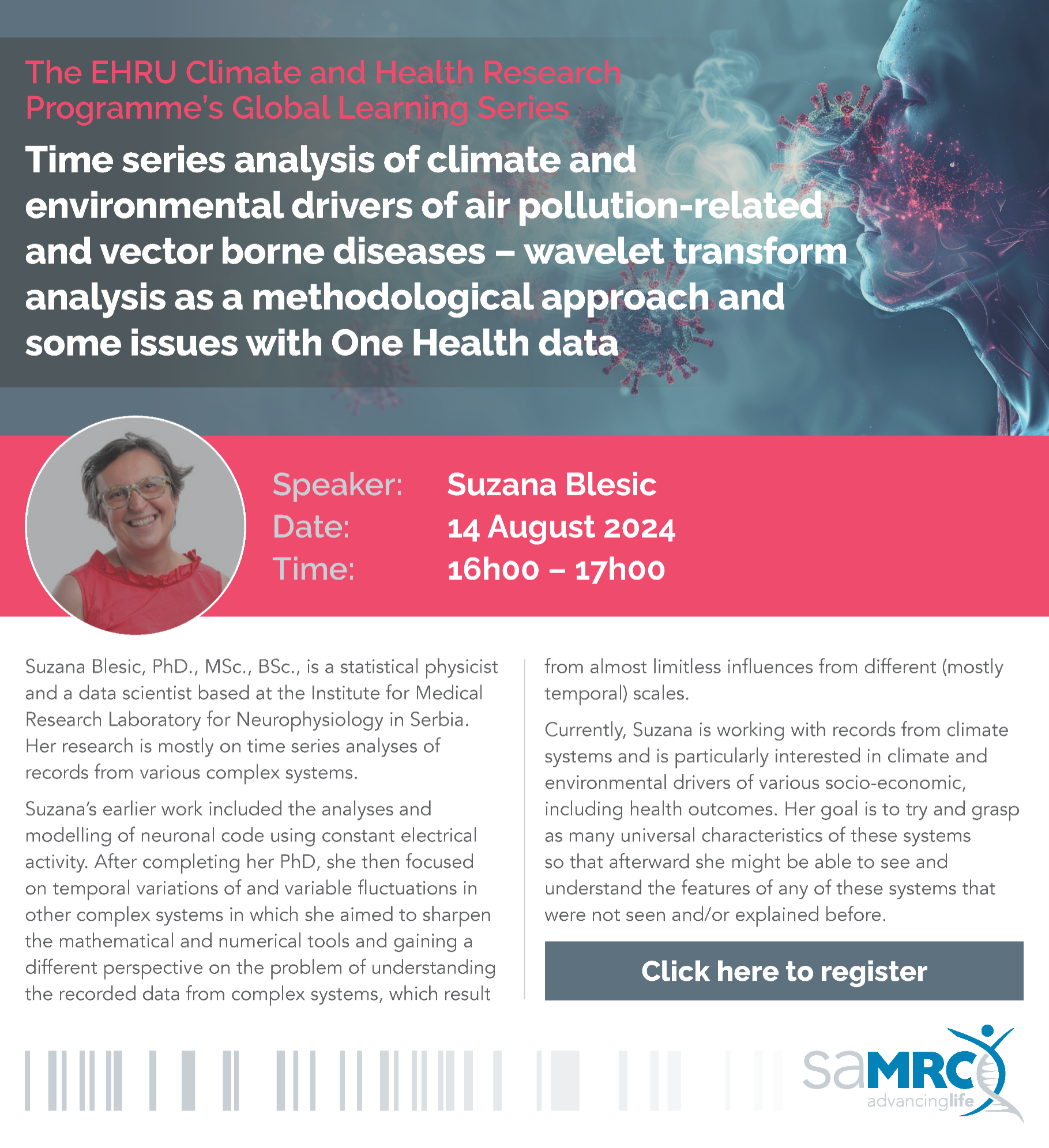 EHRU Climate and Health Research Global Learning Series 