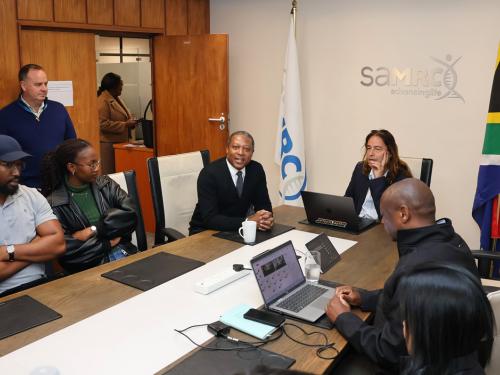  Africa's leadership is growing in genomics surveillance and epidemic preparedness